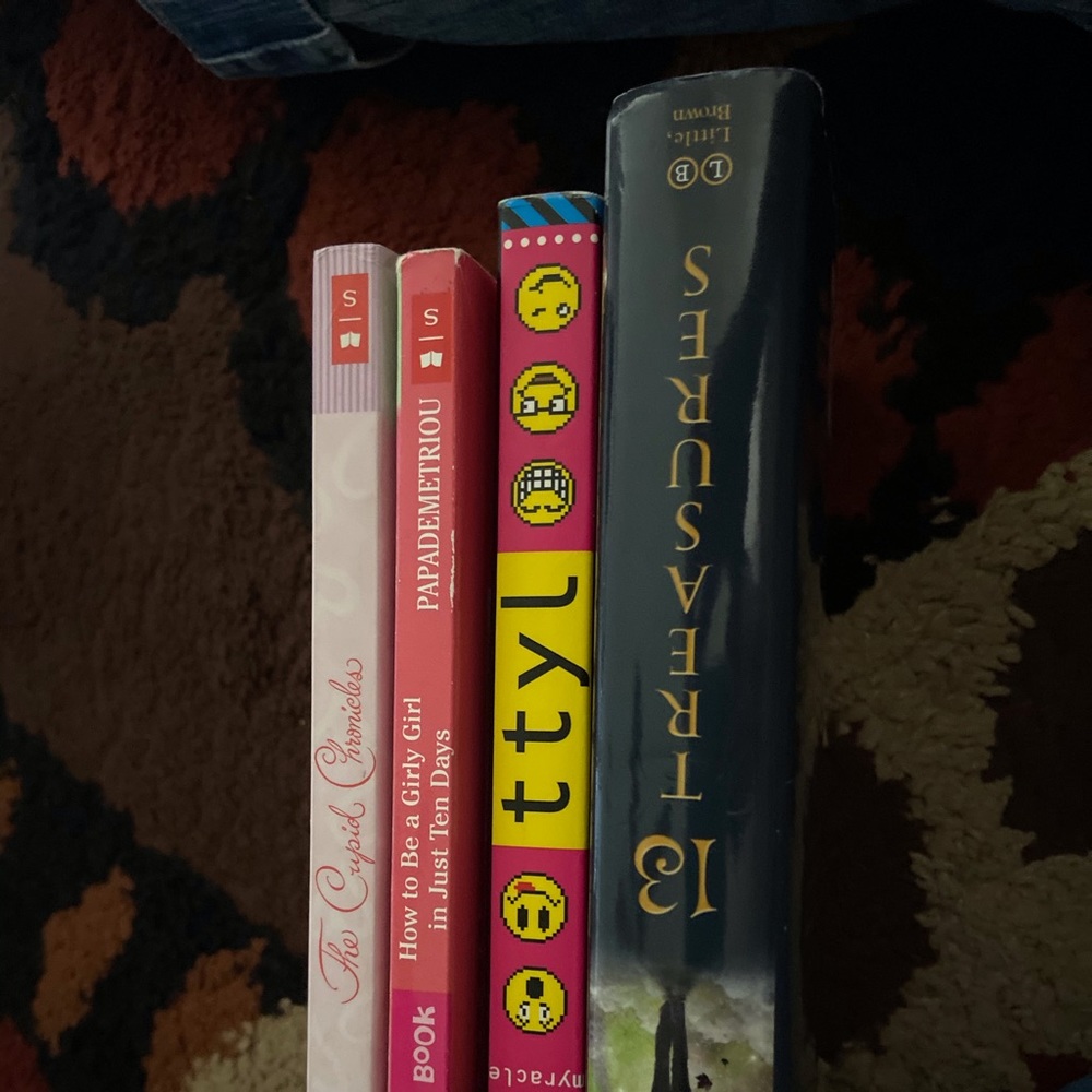 4 novels for pre-teen, middle school aged